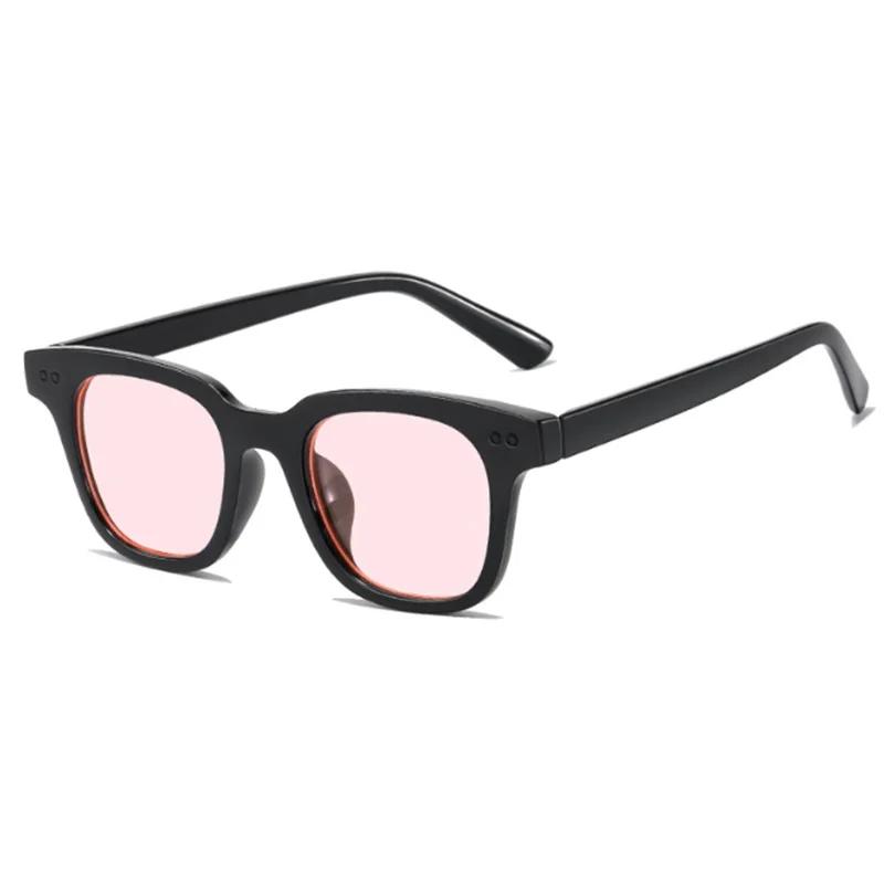 Retro Sunglasses Men Women Popular Square Oval Sun Glasses Ladies Black Eyeglasses Driver Goggles Uv400 Mirror