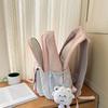 College Style Backpack Girls Color Block Book Bag Lightweight Large Capacity Schoolbag for Student
