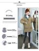 Women's Mid-Length Korean Style Down Cotton Jacket - Loose, Thick, Winter Coat