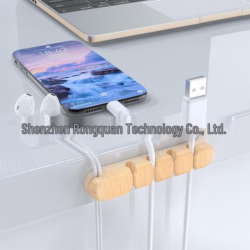 Silikon Cartoon Kabel Organizer - Selbstklebender Desktop Kabelclip Wickler