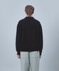 REST&RECREATION Wool Polo Knit Top - Black
