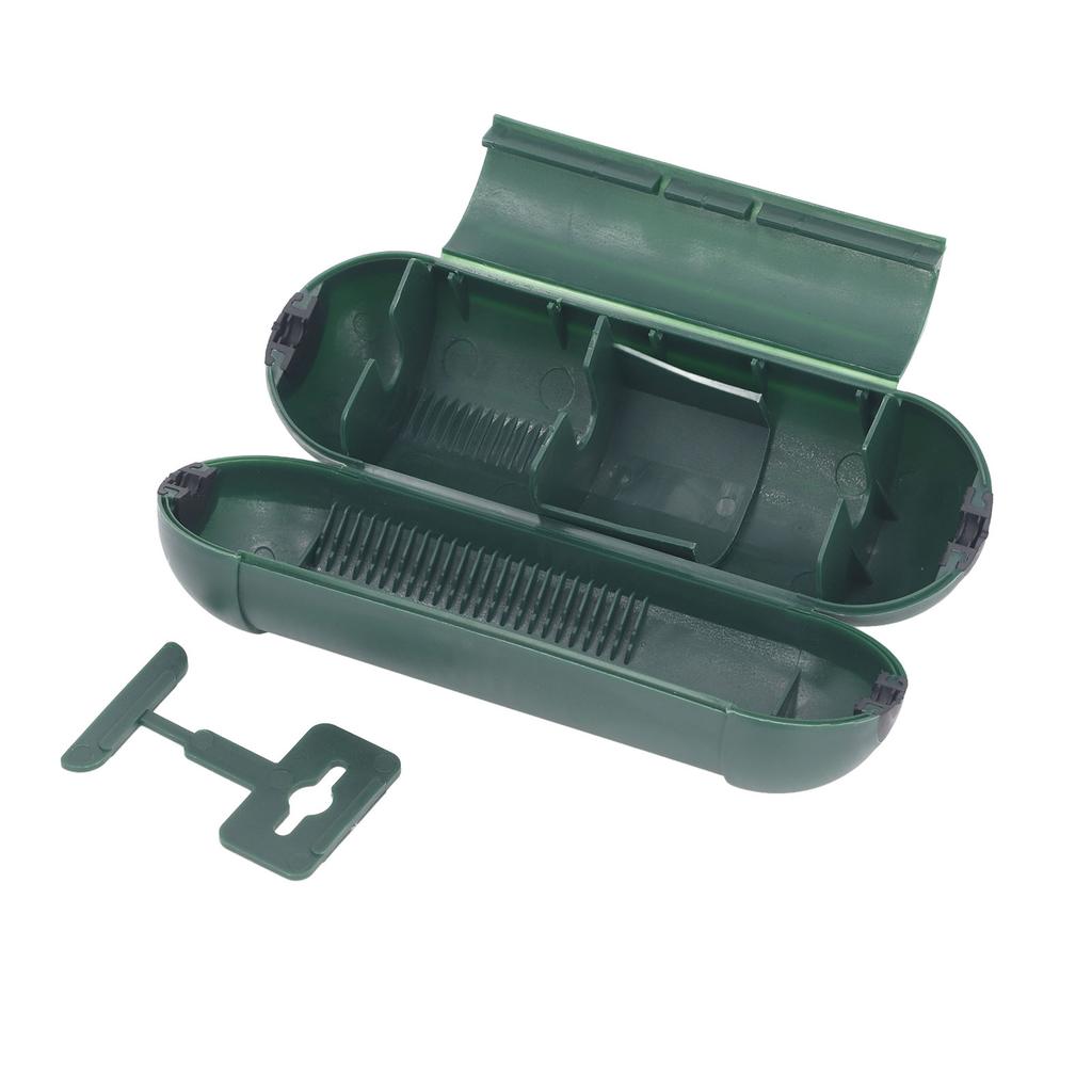 Zewnętrzna Osłona Bezpieczeństwa Przedłużacza ABS Wodoodporna Uszczelka Odporna na Warunki Atmosferyczne Ochraniacz Złącza Zielony