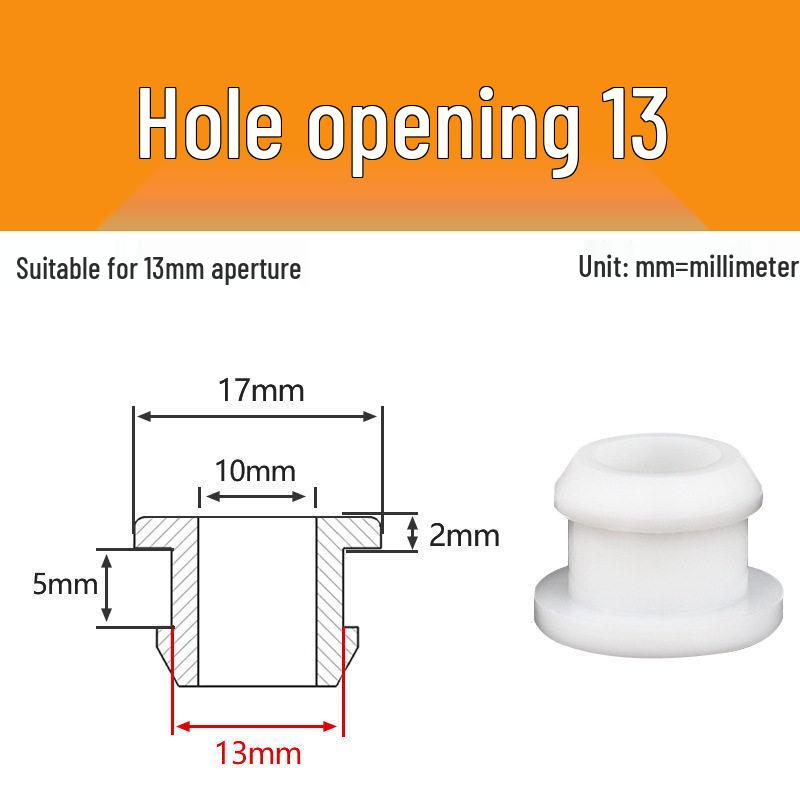 Anello passante protettore per cavi in silicone