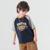 Boys' American Print Colorblock Raglan T-shirt