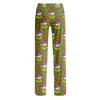 Women's Casual Christmas Print Pants with No Pockets for Holiday