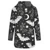 Women's Casual Long Sleeve Halloween Print Pullover Hoodie Sweatshirt