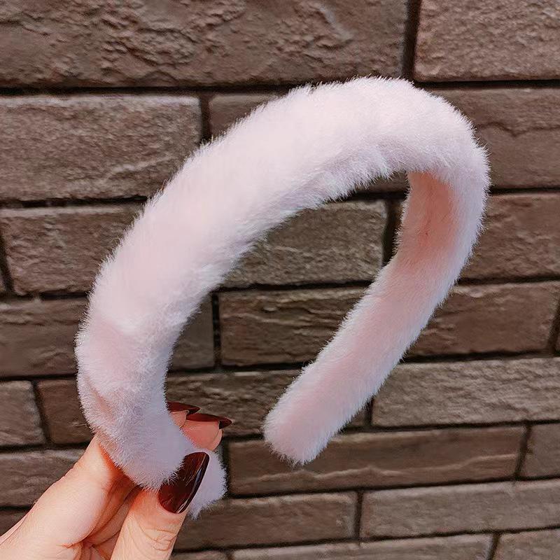 Entzückendes Plüsch-Herz-Hasenohren-Stirnband zum Gesichtwaschen - Niedliches Cartoon-Haaraccessoire