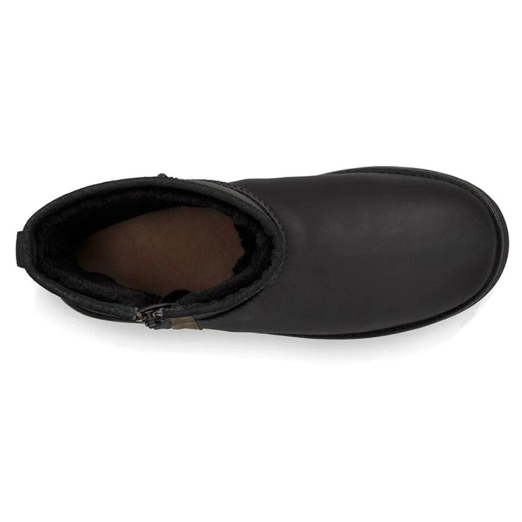 UGG Classic Mini Zip Waterproof 'Black' (Unisex) Snow Boots 1018453 BLK