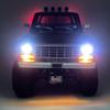 TRZX Resin RC Front & Rear LED Light Kit Headlights & Taillights Upgrade Parts for 1/18 Traxxas TRX4M F150 RC Crawler Car