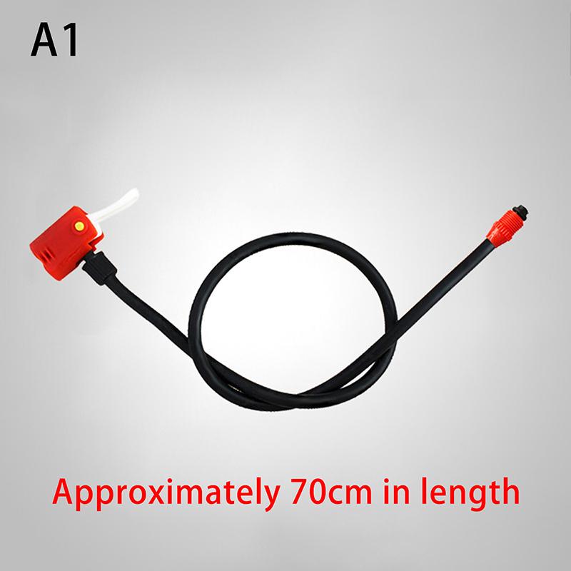 70/80/120Cm Prodlužovací hadice k pumpě na kolo Pumpa Hadice na kolo Konektor k pumpě na kolo Trysky Příslušenství