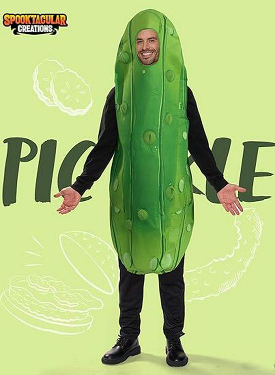 Unisex Adult Halloween Kimchi Jumpsuit Costume - Fun Fruit Role-Playing Outfit for Men & Women