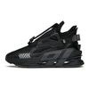 Anta At91 Fabric Synthetic Leather Shock Absorbing Non-Slip Wear-Resistant Low-Top Running Shoes Women Running Shoes Black 122148851-2