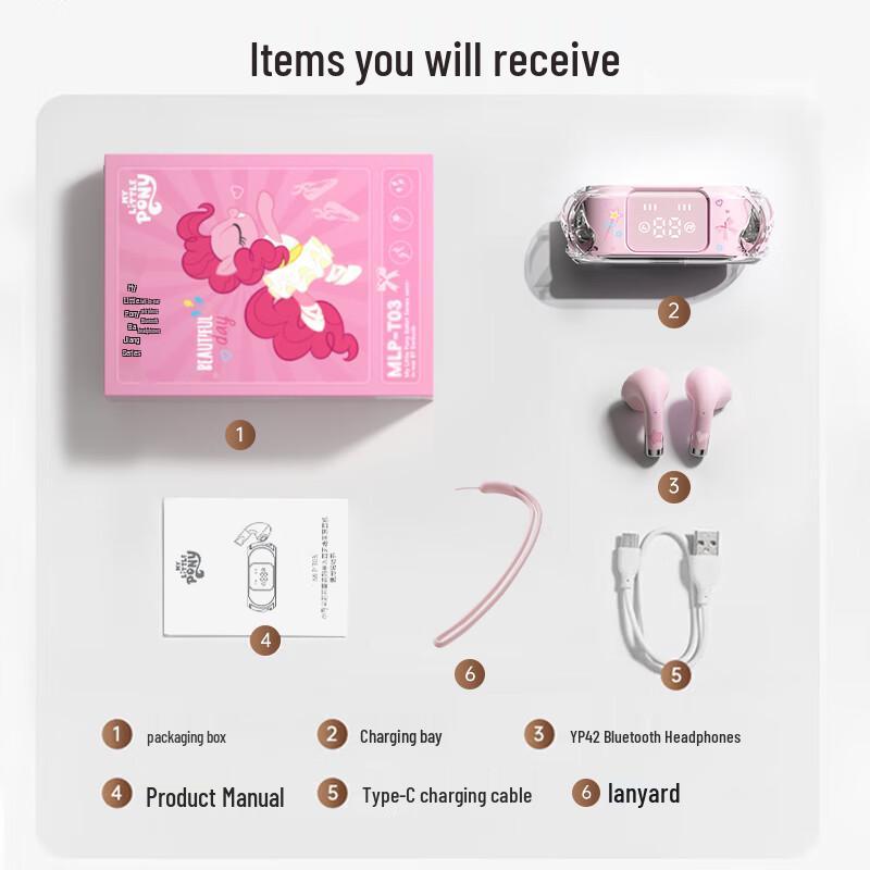 My Little Pony Wireless Bluetooth Earbuds