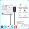 Graffiti WIFI Smart Switch with Temperature and Humidity Sensor 4-way Temperature and Humidity Version DC 7-32V AC 85-250V