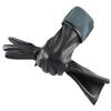 Elegant Watertight Winter Gloves Thicken Mid-Length Pu Leather Gloves Antiskid Soft Warm Gloves Female Use