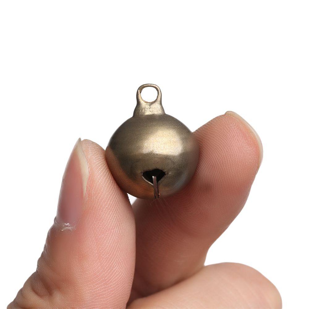 10pcs Crafts Christmas Tree Ornaments Handmade Necklace Copper Jingle Bells Small Bell Campanula Accessories Retro Bronze