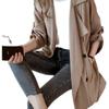 Autumn New Korean Version Women's Windbreaker Mid To Long Small To Thin Popular Coat Jacket