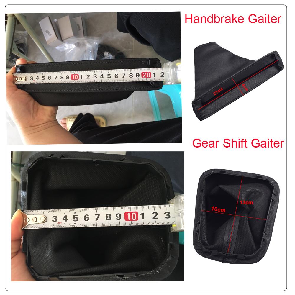 Parking Hand Brake Boot For Toyota Corolla 2007 2008 2009 2010 2011 2012 2013 Handbrake Gaiter Leather Cover