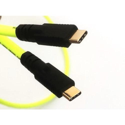 EXFORM DJUSB-1M-YLW-C-C (Type-C) Professional USB Cable