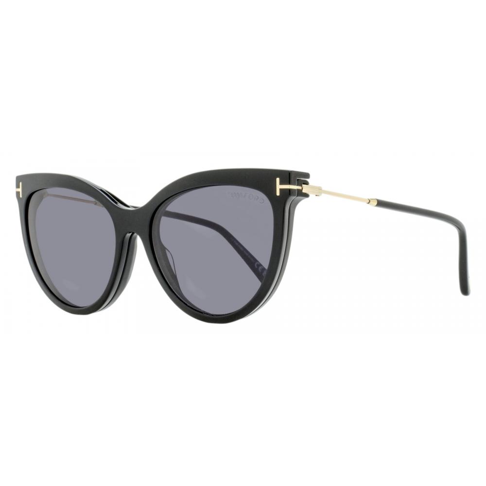 Tom Ford Women S Magnetic Clip On eyeglaSSeS Tf5994 B 56mm Black Gold