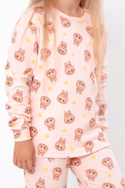 Pijama Takımı (kızlar) – Uzun Kollu Üst & Lastikli Belli Pantolon, LABUBU, Her mevsim, 6076-016-5 HC