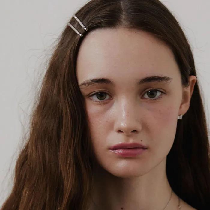 [2 SET] Minimal Cubic Hair Pin (L244MHA020)