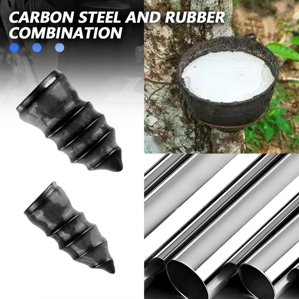 30PCS Tire Plug Kit,Self-Service Flat Tire Repair Kit Including Screwdriver,Upgraded Thickened Adhesive-Covered Tires Repair Screws for Sudden Flat