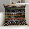 Floral pattern Cushion Cover Soft  EasyWash Pillow Case  Versatile for Couch Bed Travel and Office