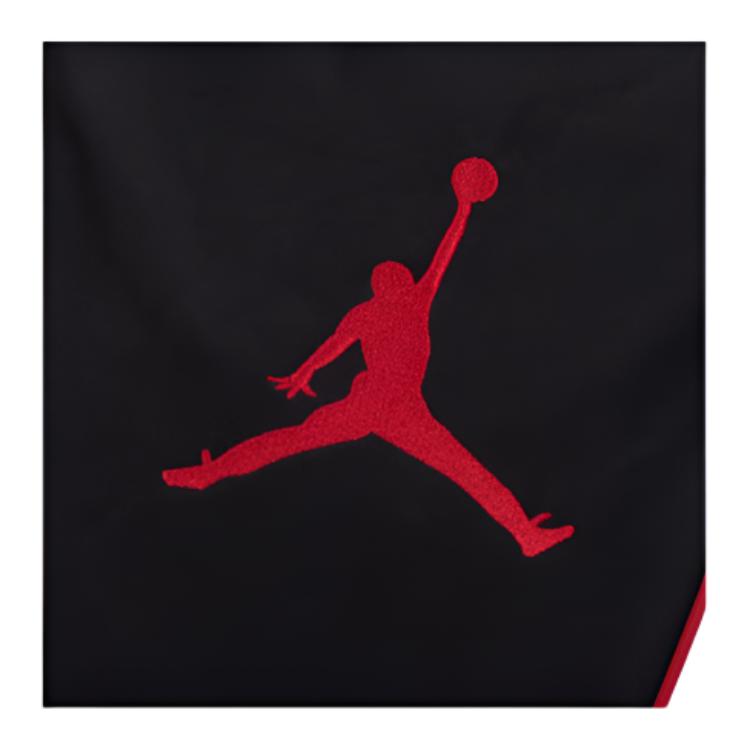 Jordan Zaino in Poliestere a Grande Capacità Minimalista con Logo del Marchio da 24L Zaino Medio Unisex Nero Bianco JD2613020AD-002