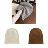 Wool Blend Beanie Hat For Women With Windproof Feature For Fall And Winter Casual Wear