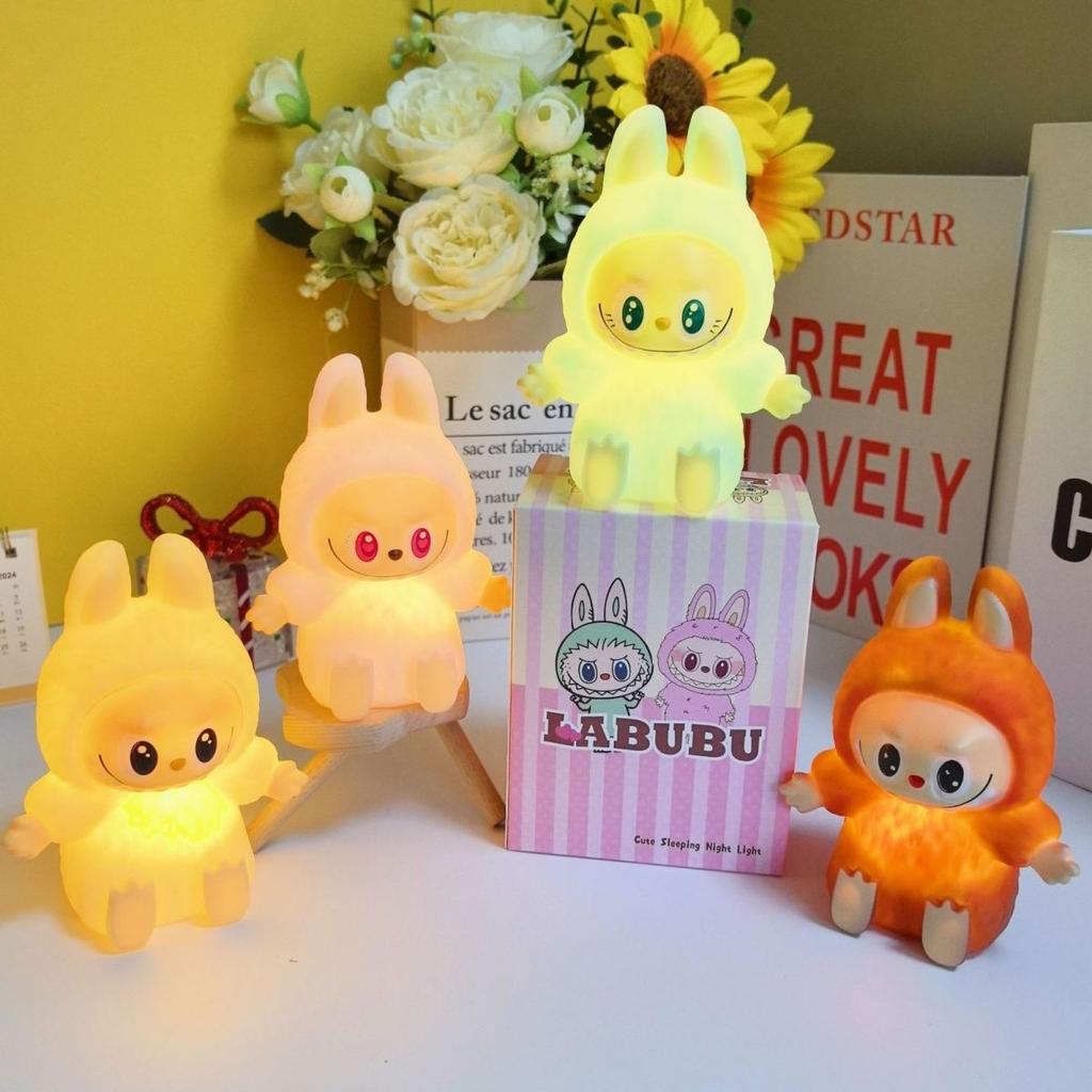 Cartoon Night Light, Cute Mini Creative Decoration, Adjustable Bedroom Rechargeable