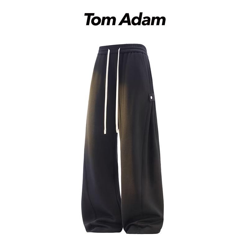 

TOM ADAM Men s American Casual Wide-Leg Sweatpants 7XL