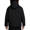 Nike Logo Printed Long Sleeve Hooded Cotton Jacket Men Jackets Black DQ4743-010