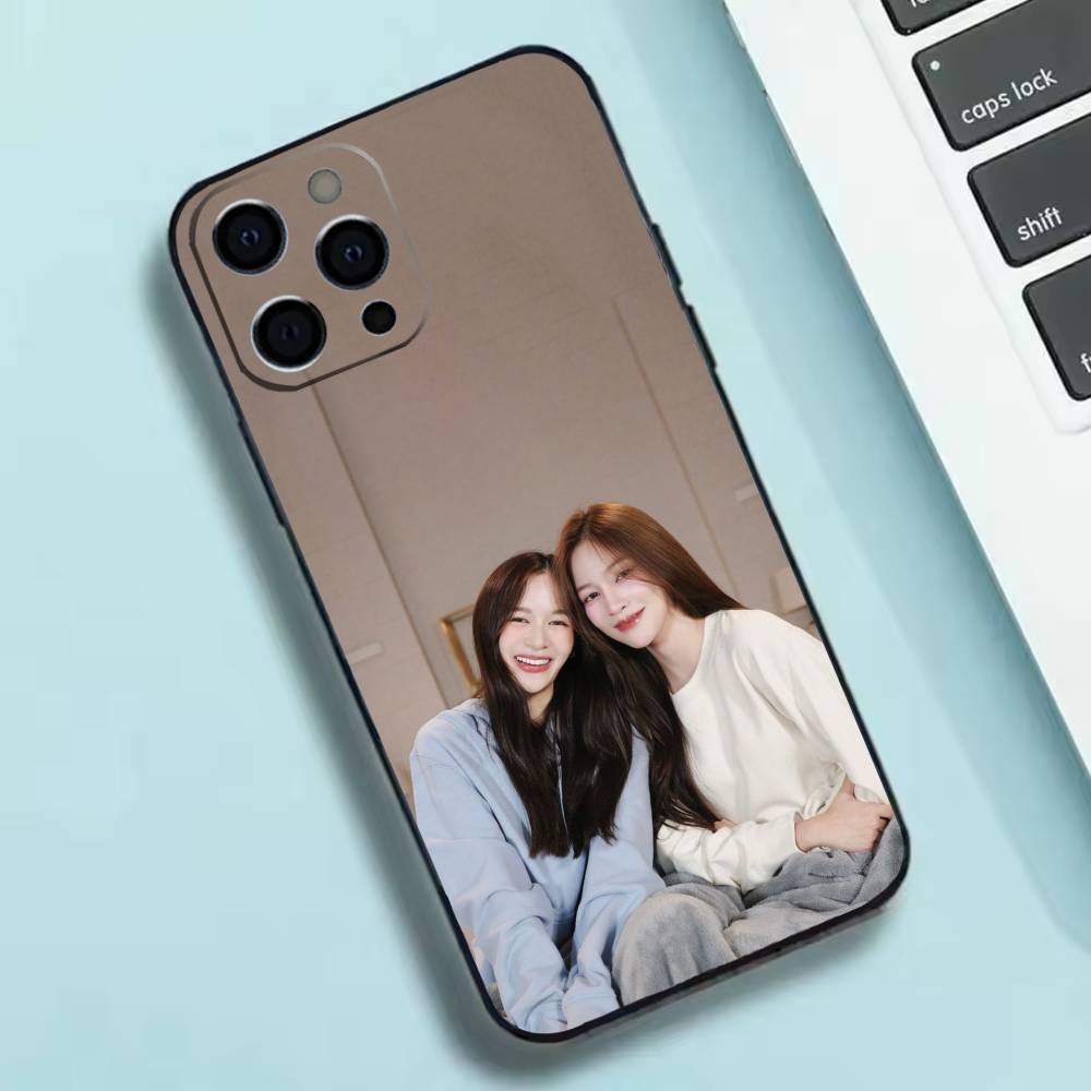 TKphinyanech x Nurdesoraya Phone Case Silicone Soft For IPhone 17 16 15 14 13 12 11 X XR Plus Pro Max Plus