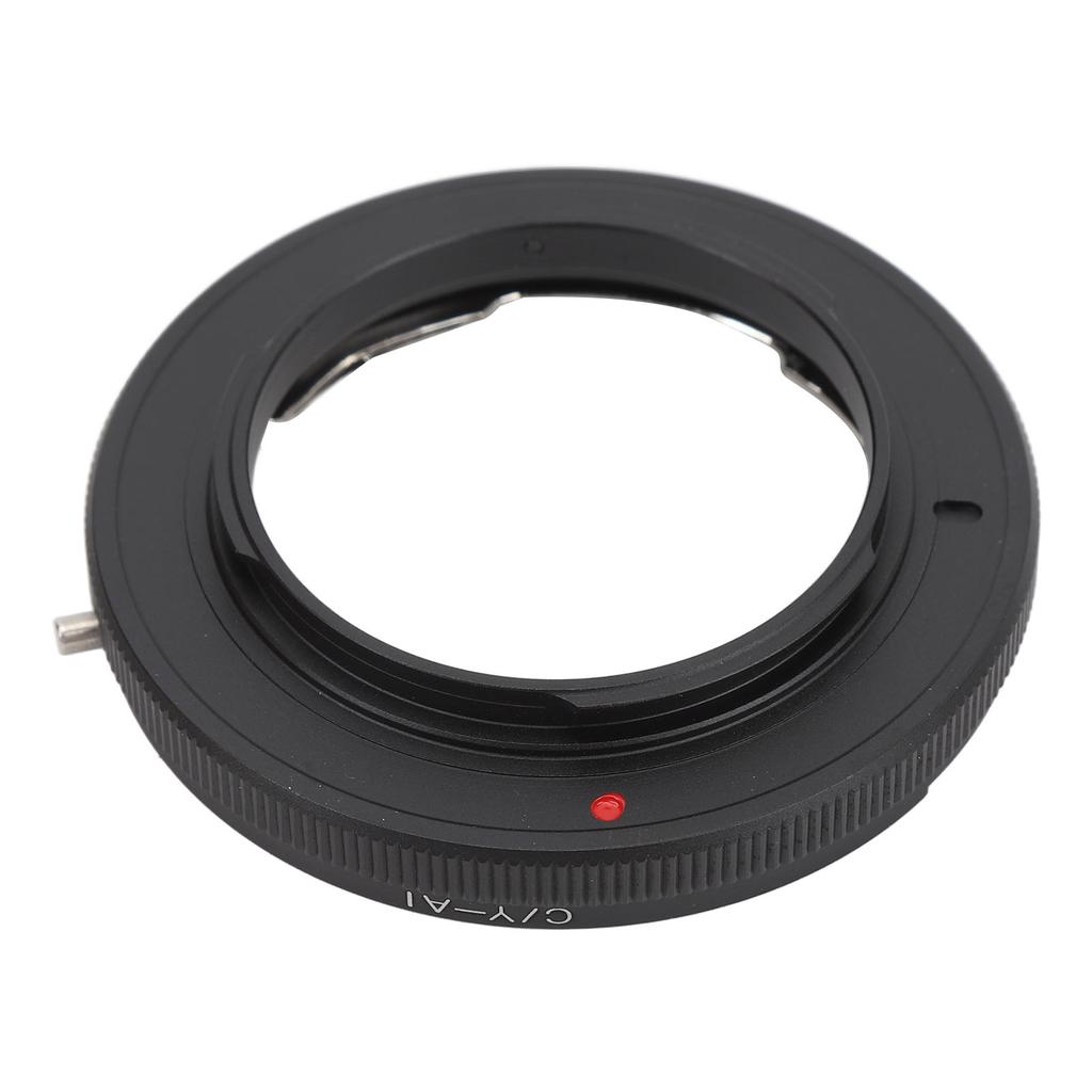 Lens Mount Adapter for CY Aluminium Alloy High Accuracy Macro Lens Adapter Ring with Back Cover for D850 D810 D750