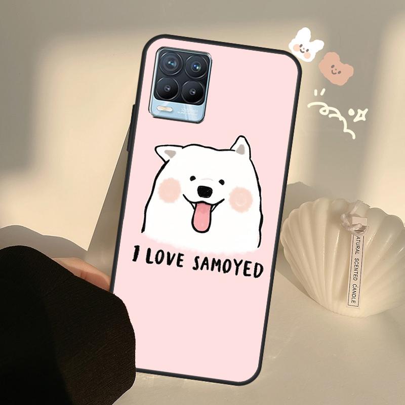 

Чехол Samoyed Puppy для Realme GT Neo 2 3 Master 9i 8i 8 9 Pro Plus для OnePlus 10 Pro 9 9R Nord2 OnePlus 10Pro