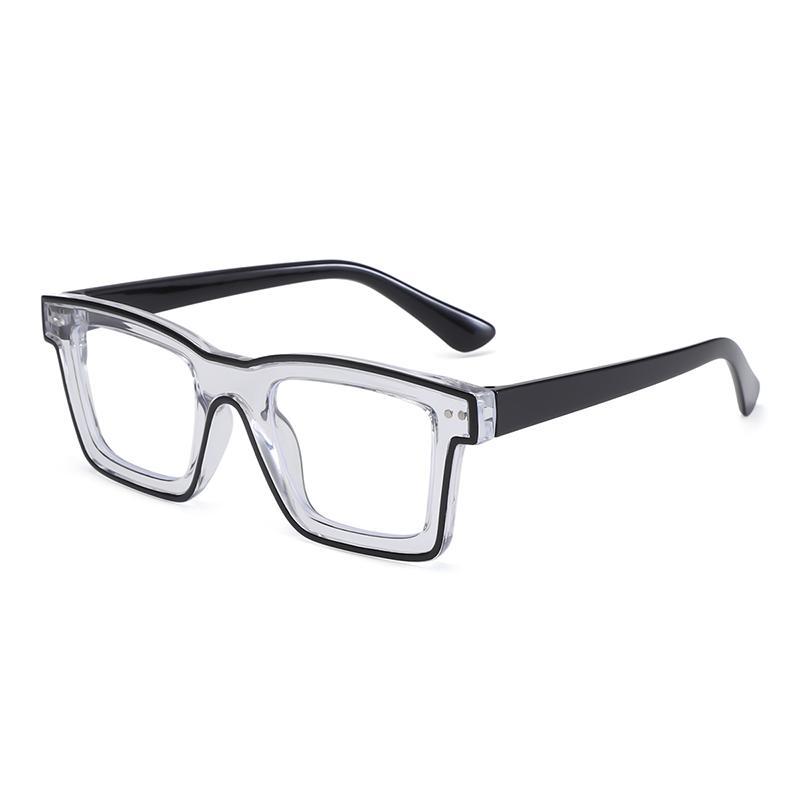 Anti-Blue Light Glasses Colorful Square Eyewear Women Fashion Luxury Eyeglasses Blue Light Blocking Man Lady Computer Eyeglas