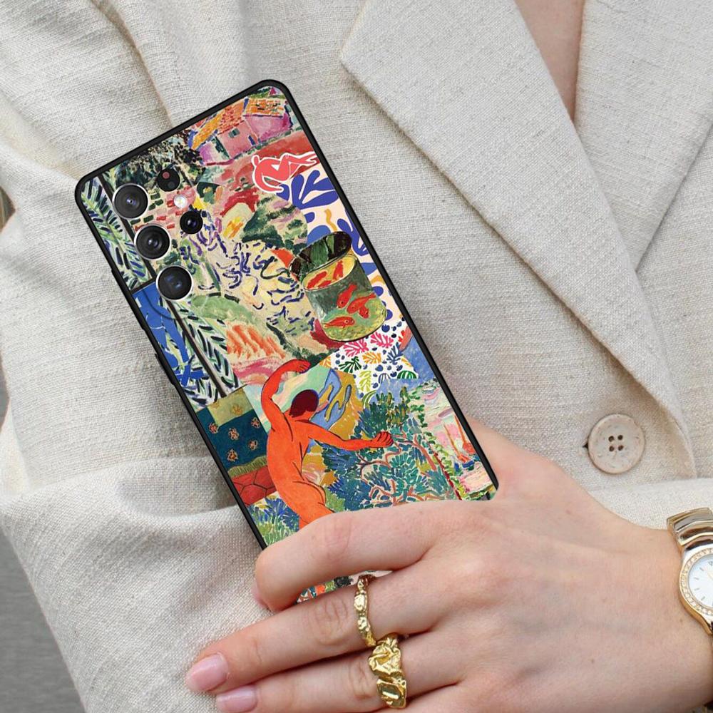 Henri Matisse Art Painting Cell Phone Case for Samsung Galaxy S26 Ultra S25 S24 S23 S22 S21 S20 Note10 Cover
