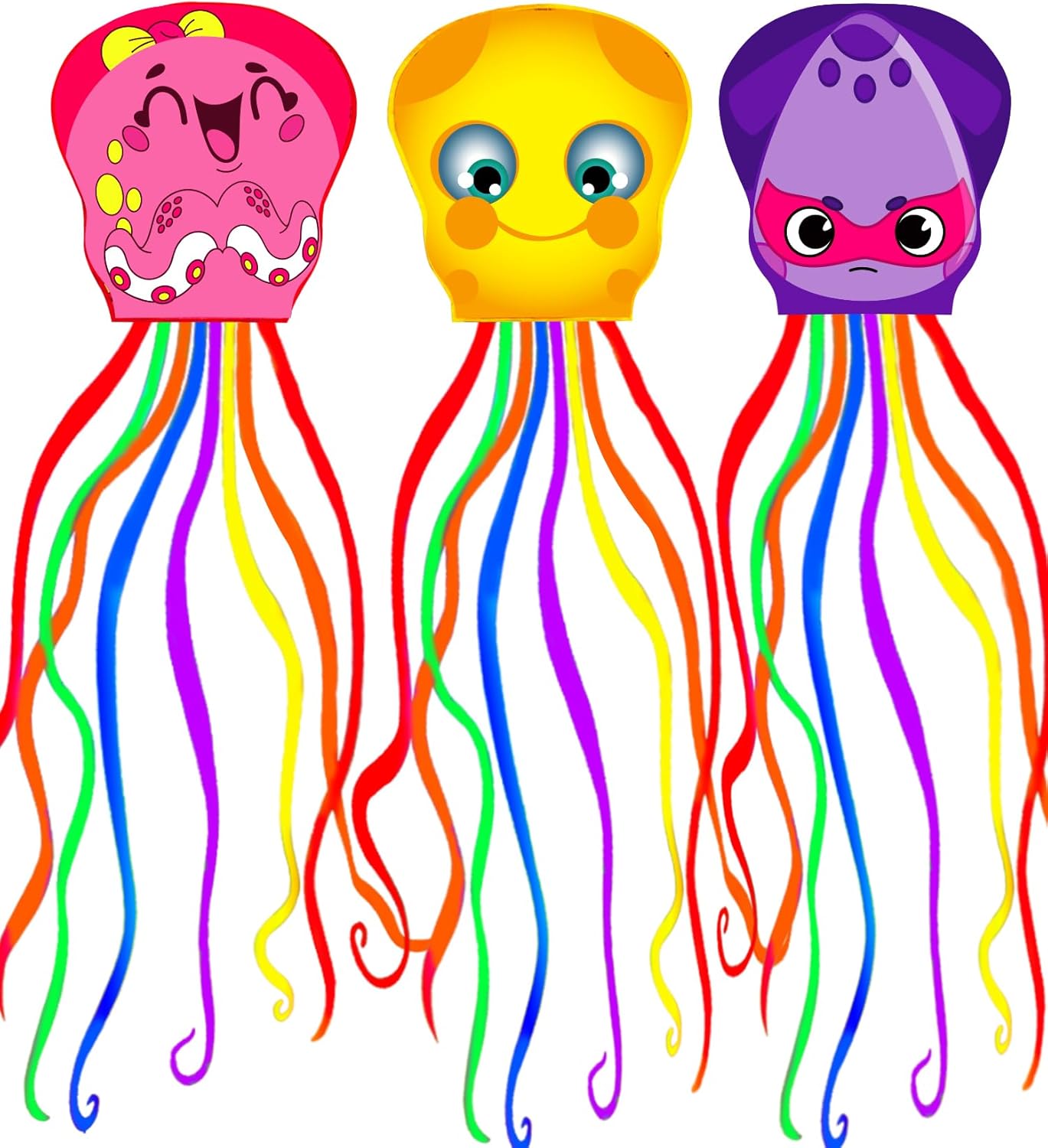 

Карикатурный осьминог-змей, Легко запускать, Уникальный дизайн конструкции, Отличная игрушка для улицы. Подходит для начинающих Style 2