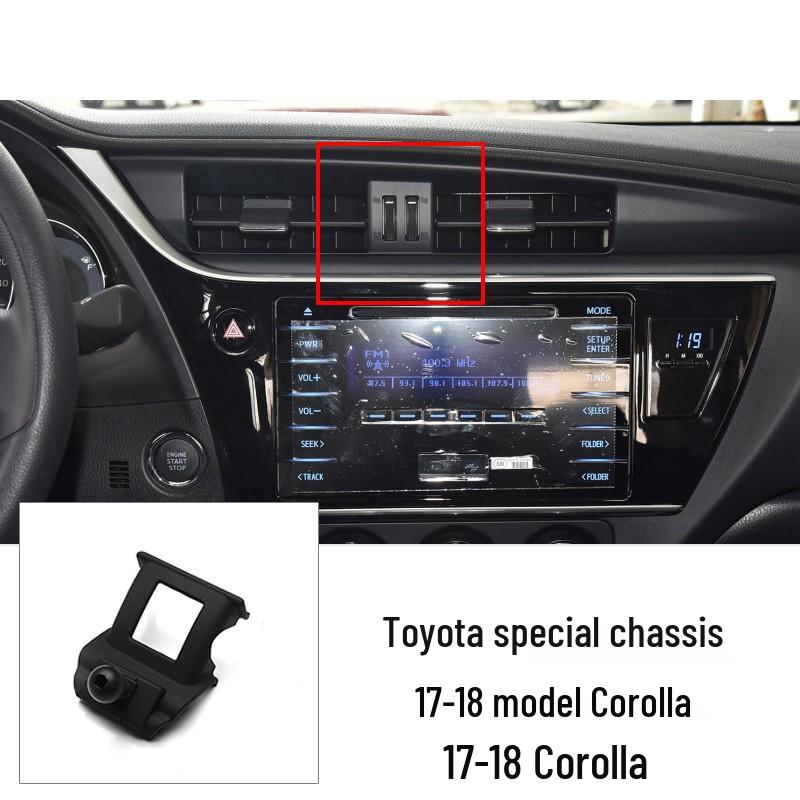 Car Phone Holder for Toyota 6th Gen Camry, Corolla, Highlander - Clip Base Accessory