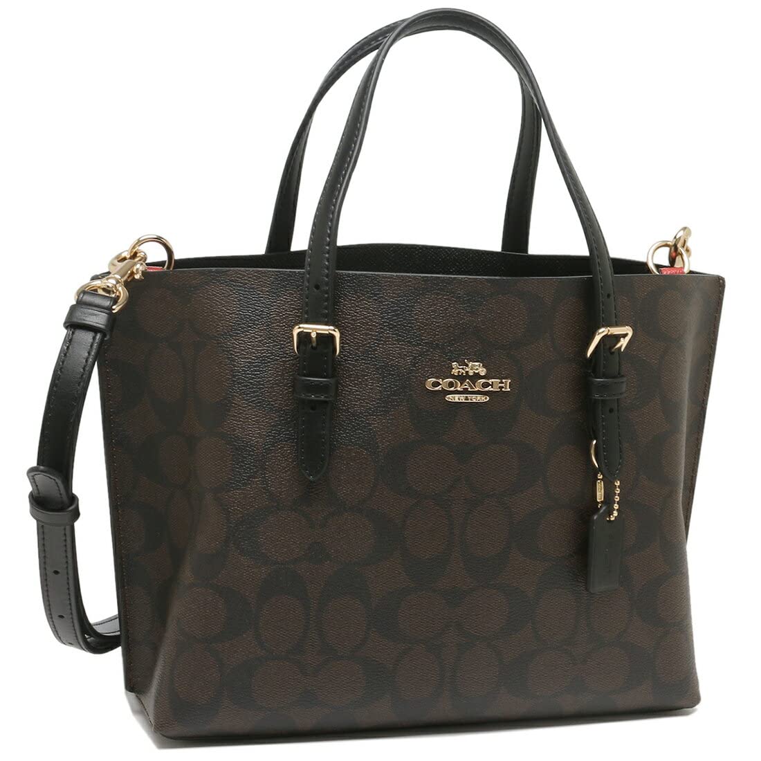 

Outlet Tote Bag Shoulder Bag Signature Brown Black C4250 IMAA8 [Coach] Women s [Item]