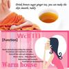 Brown Sugar Ginger Tea Candy Instant Warming Drink for Women Health