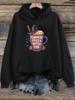 Women's Hoodie Graphic Fall Streetwear Casual /Skeleton/Pumpkin/Halloween Theme