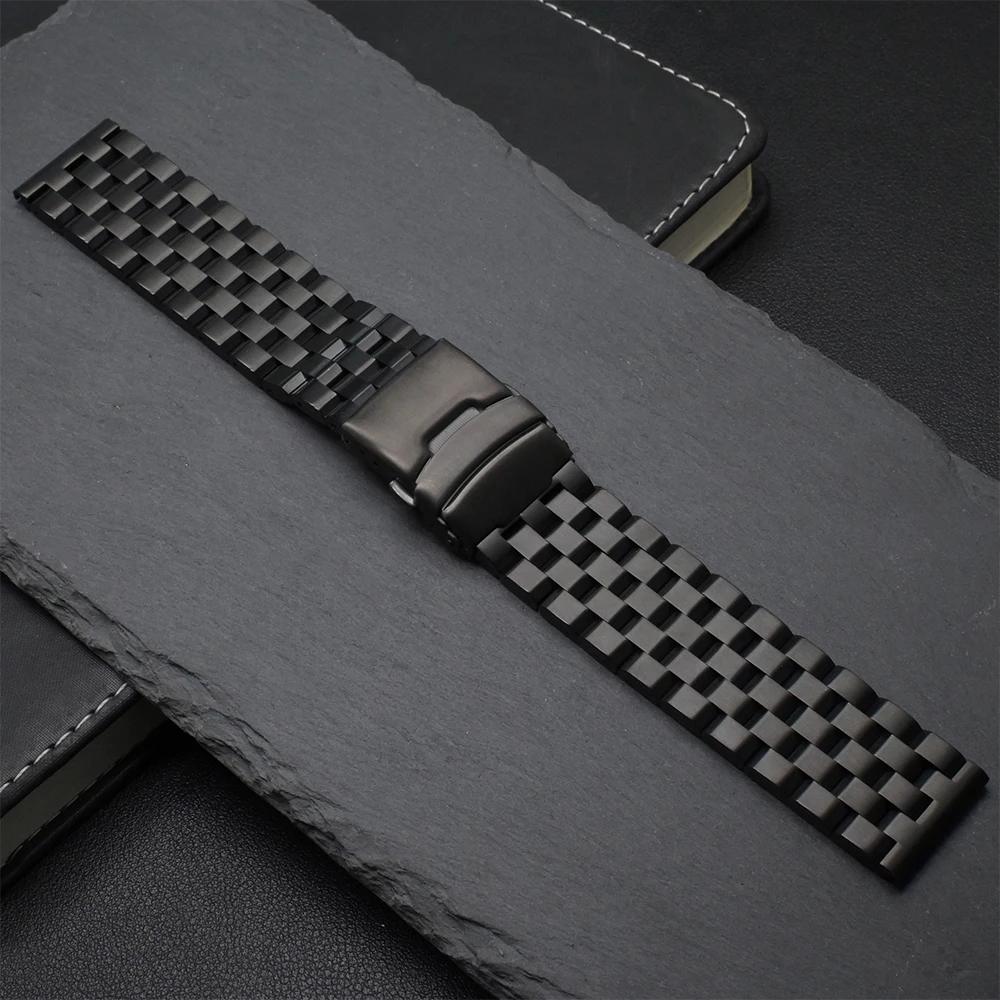 22mm Metal Band For Huawei Watch GT5 Pro 46mm 4 4Pro Stainless Steel Straps For Samsung Galaxy Gear S3 Amazfit Balance GTR 4 3 2