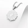 Fashion New Flower of Life Pendant Mandala Tai Chi Necklace Jewelry