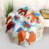 1pc Chip 'n' Dale's Pattern Beautiful Looking Automatic Folding Umbrella, 3 Folding, 8 Iron Frame Design, Durable and Suitable for Travel an