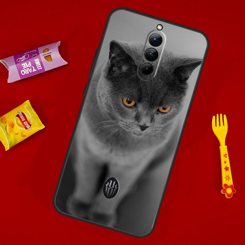 British Shorthair Cat Phone Case For ZTE Nubia Red Magic 11 Pro Plus 10 10S 9 9S 8 8S 6S 7S 6 7 Pro 10 Air Cover