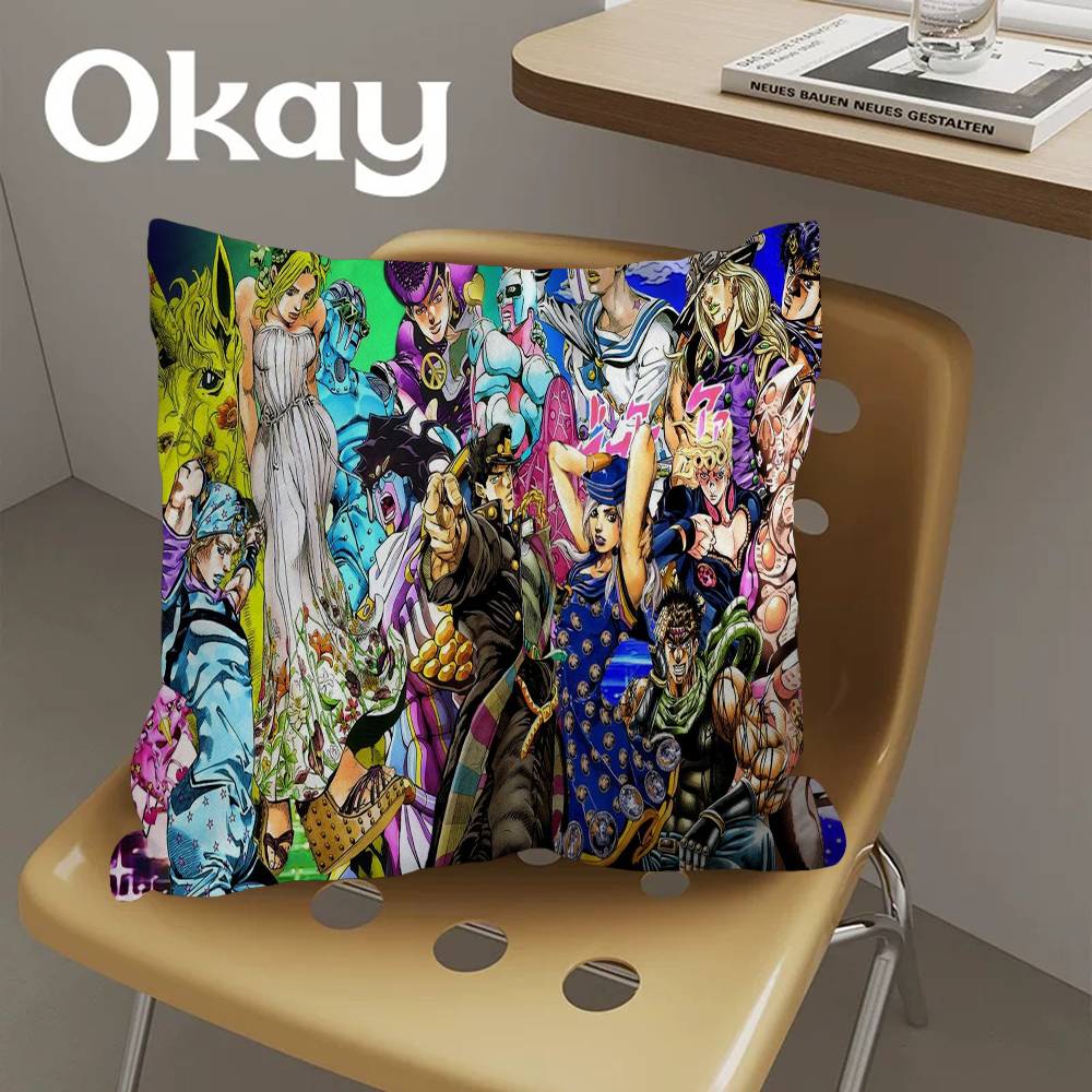 Carpet J-JoJoS Bizarre Adventure Personalized picture text home decorative pillows Household Gifts 45x45cm