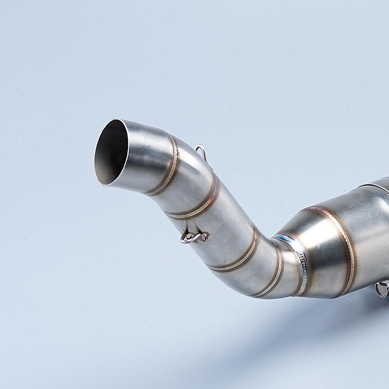 For Yamaha TMAX 530 560 TMAX530 Tmax560 17-23 Motorcycle Exhaust System Modify Stainless Titanium Alloy Slip On Front Pipe 51mm