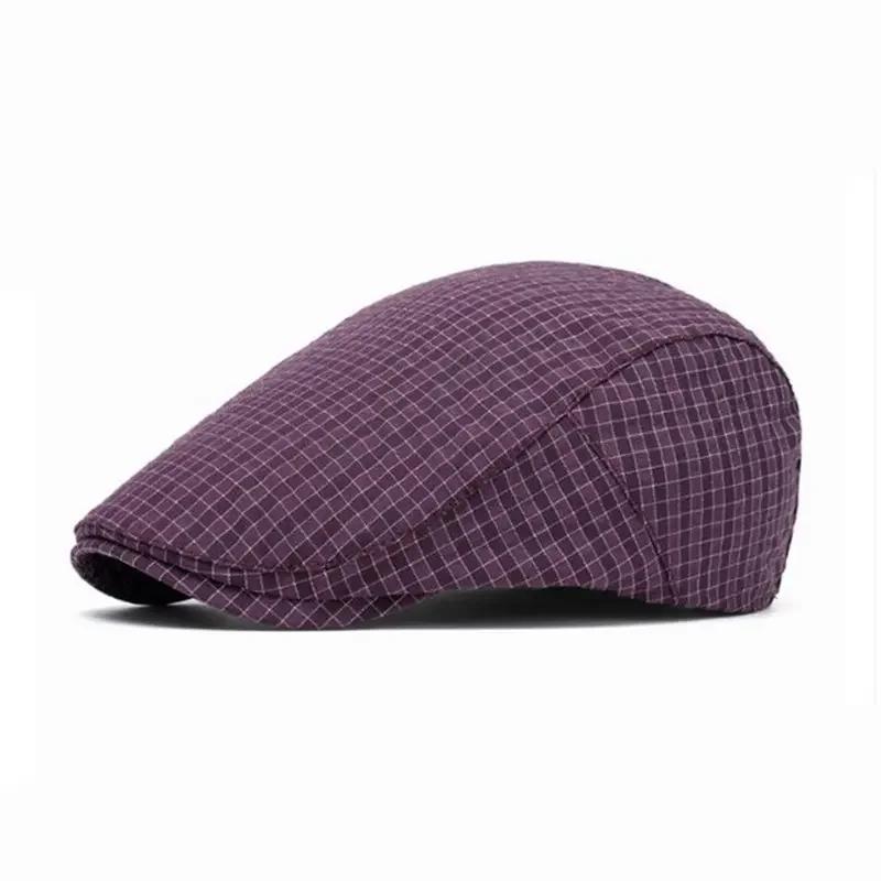 Cappelli da Newsboy Stampati in Cotone Primavera ed Estate Cappello Piatto da Uomo Berretto da Pittore da Donna Cappelli 05